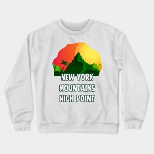 New York Mountains High Point Crewneck Sweatshirt